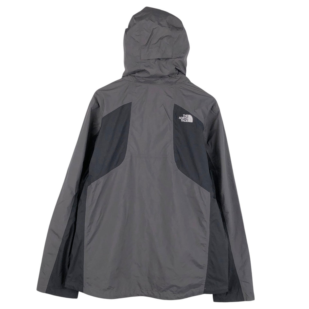 THE NORTH FACE HYVENT Mountain Parka Shell Jacket Men's L size Nylon Charcoal Vintage Second Hand