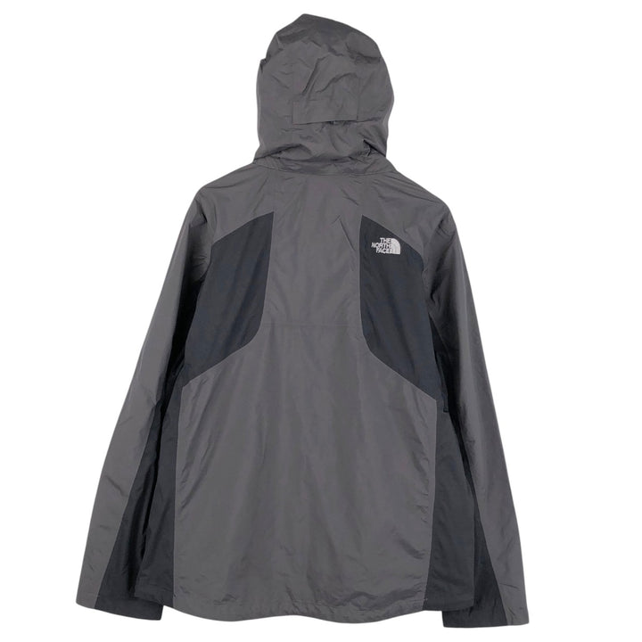 THE NORTH FACE HYVENT Mountain Parka Shell Jacket Men's L size Nylon Charcoal Vintage Second Hand