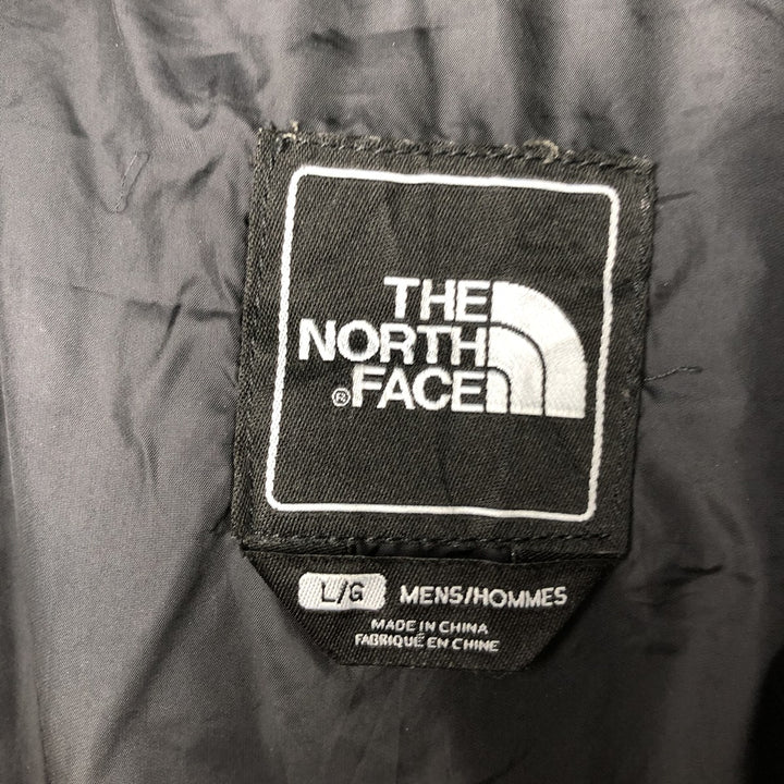 THE NORTH FACE HYVENT Mountain Parka Shell Jacket Men's L size Nylon Charcoal Vintage Second Hand