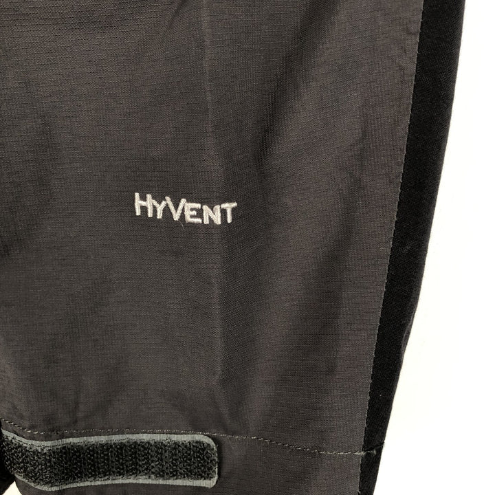 THE NORTH FACE HYVENT Mountain Parka Shell Jacket Men's L size Nylon Charcoal Vintage Second Hand