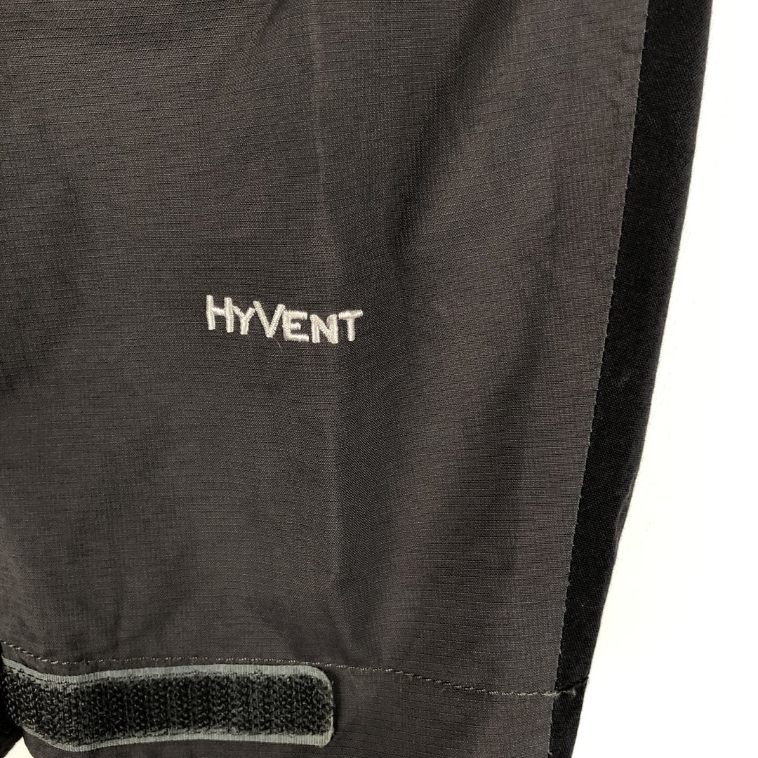 THE NORTH FACE HYVENT Mountain Parka Shell Jacket Men's L size Nylon Charcoal Vintage Second Hand