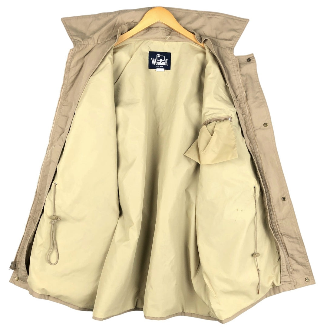 1990'S Woolrich Mountain Jacket Shell Jacket, Made in USA, Men's XL equivalent, Vintage unclear Beige type Vintage Second Hand
