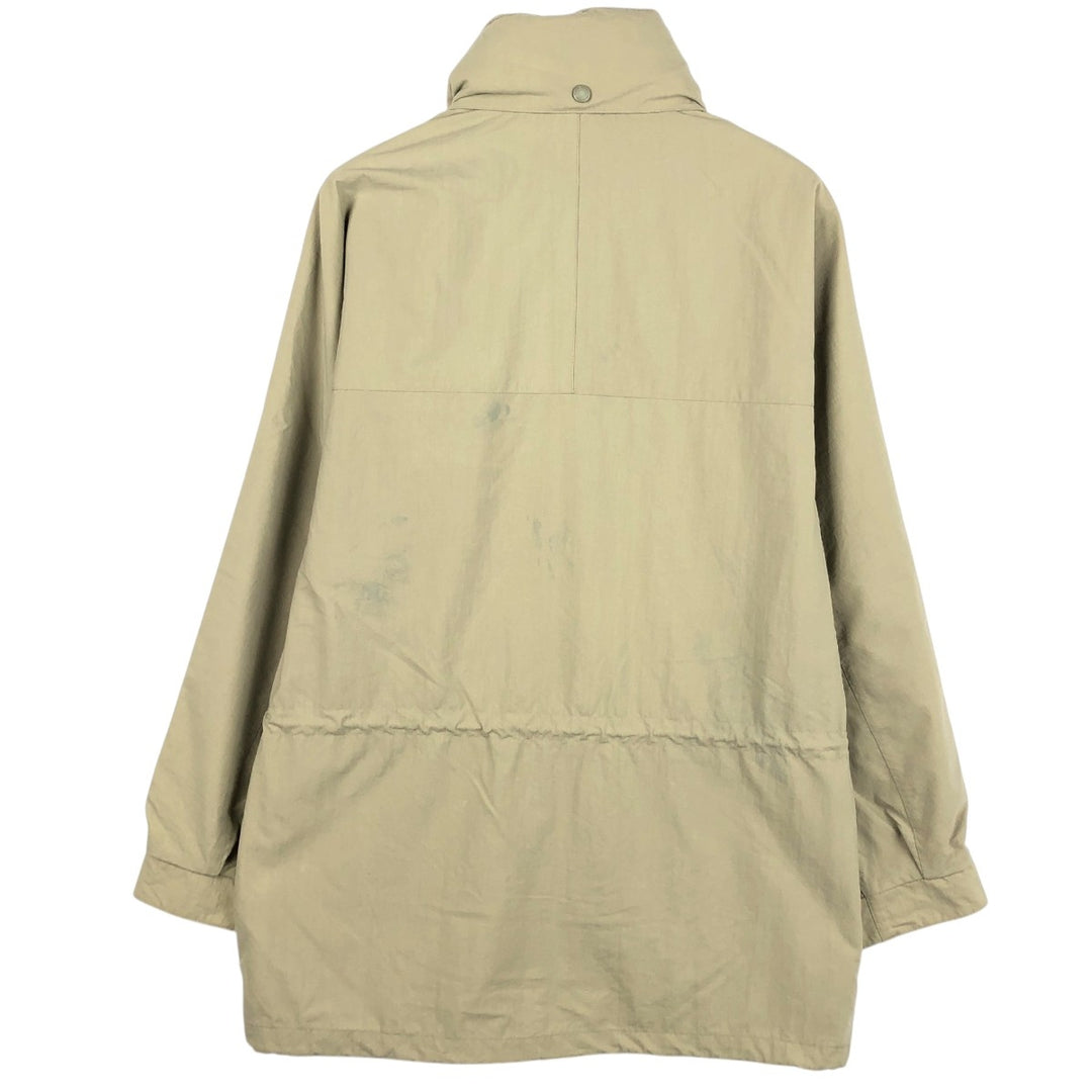 80s-90'S Eddie Bauer Black Tag Mountain Jacket Shell Jacket Men's L Size Vintage Nylon Khaki type beige Vintage Second Hand