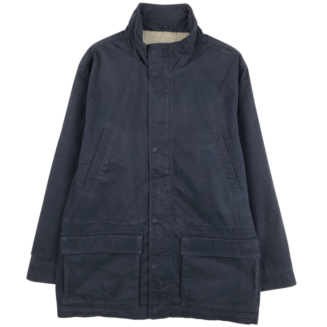 1990'S Eddie Bauer Mountain Jacket Shell Jacket Men's Size M (Vintage) cotton navy blue type Vintage Second Hand