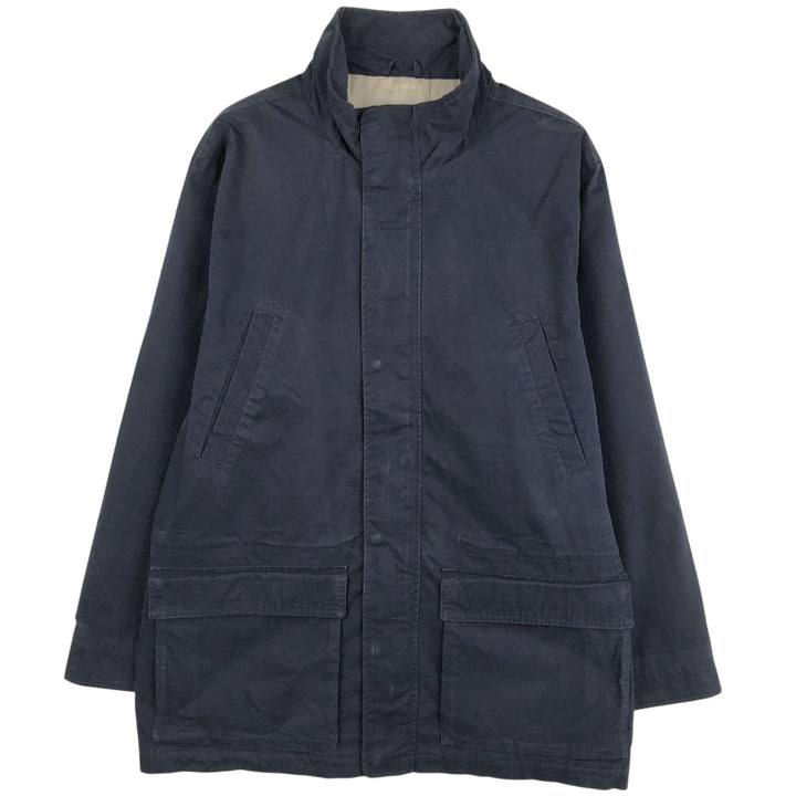 1990'S Eddie Bauer Mountain Jacket Shell Jacket Men's Size M (Vintage) cotton navy blue type Vintage Second Hand