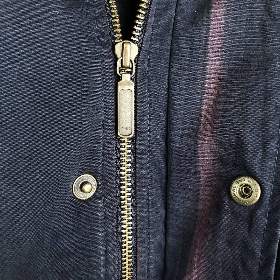 1990'S Eddie Bauer Mountain Jacket Shell Jacket Men's Size M (Vintage) cotton navy blue type Vintage Second Hand