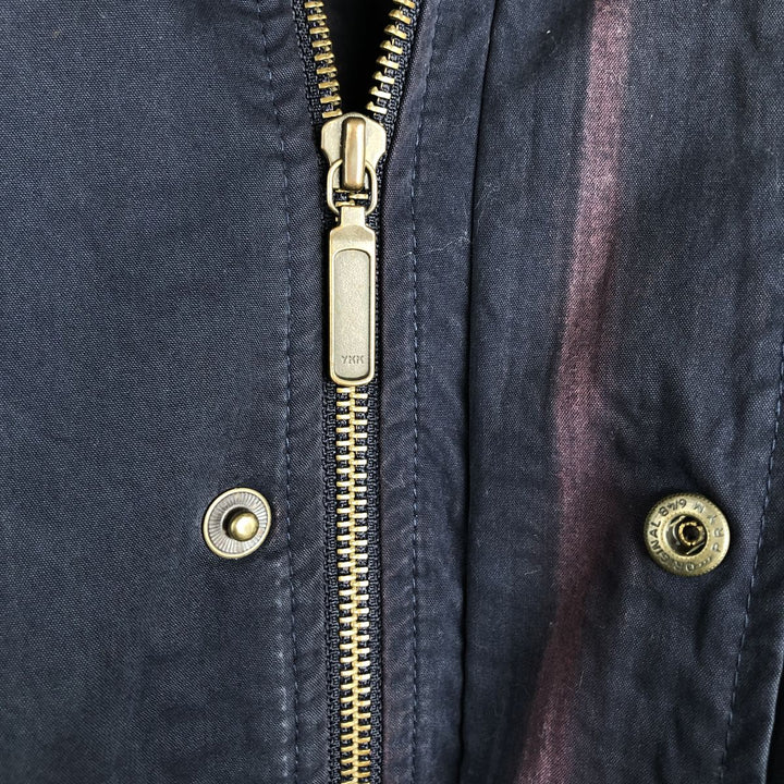 1990'S Eddie Bauer Mountain Jacket Shell Jacket Men's Size M (Vintage) cotton navy blue type Vintage Second Hand