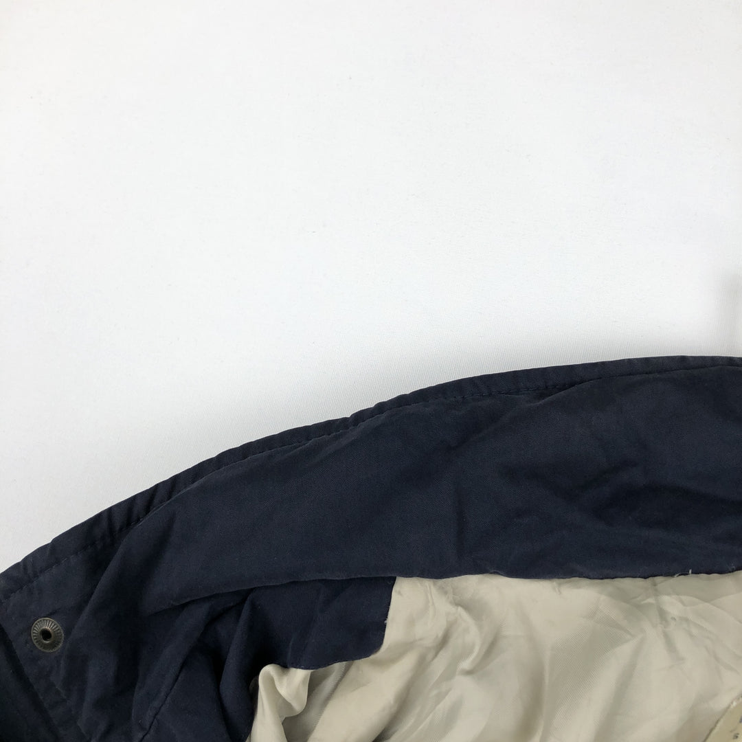 1990'S Eddie Bauer Mountain Jacket Shell Jacket Men's Size M (Vintage) cotton navy blue type Vintage Second Hand