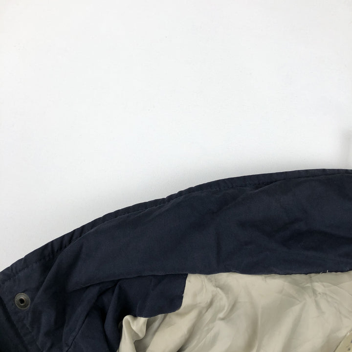 1990'S Eddie Bauer Mountain Jacket Shell Jacket Men's Size M (Vintage) cotton navy blue type Vintage Second Hand