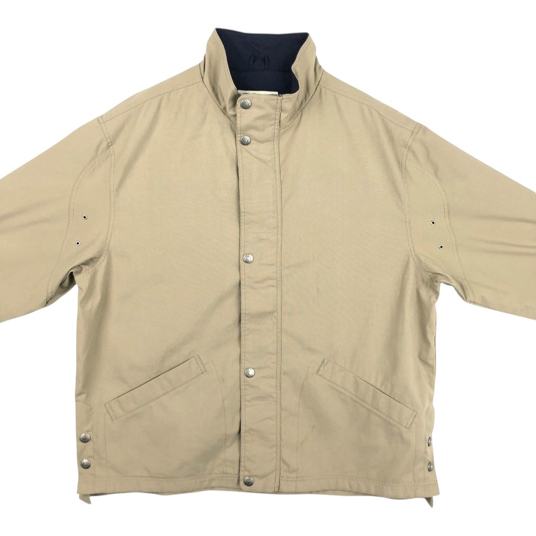 1990'S Eddie Bauer Mountain Jacket Shell Jacket Men's Size L (Equivalent) Vintage Nylon Beige type Vintage Second Hand
