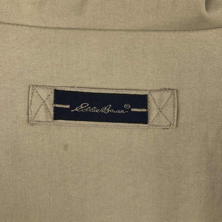 1990'S Eddie Bauer Mountain Jacket Shell Jacket Men's Size L (Equivalent) Vintage Nylon Beige type Vintage Second Hand