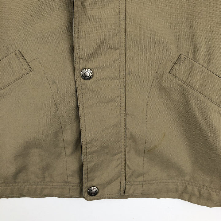 1990'S Eddie Bauer Mountain Jacket Shell Jacket Men's Size L (Equivalent) Vintage Nylon Beige type Vintage Second Hand