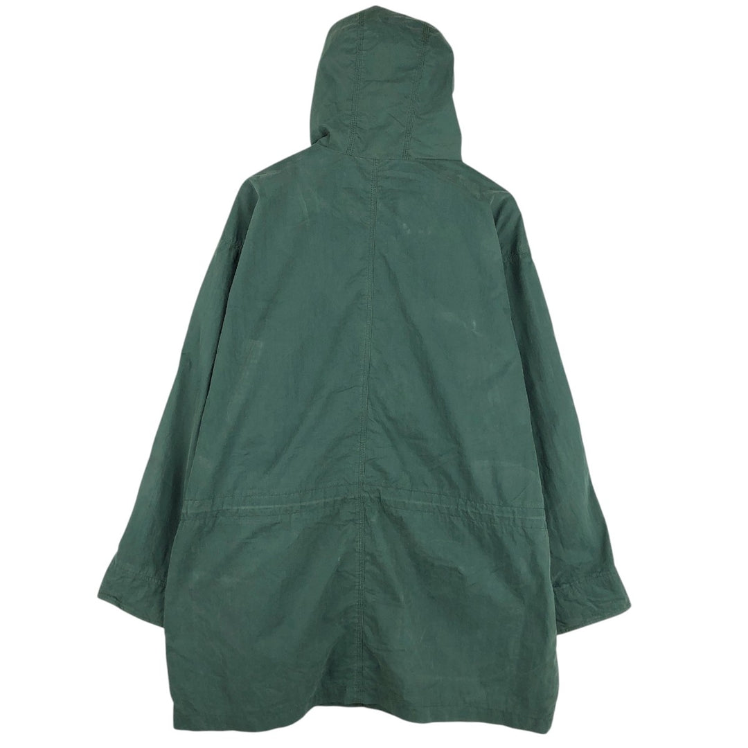 Vintage 1990'S LLBean Mountain Parka Shell Jacket, Men's Size XL. cotton green type Vintage Second Hand