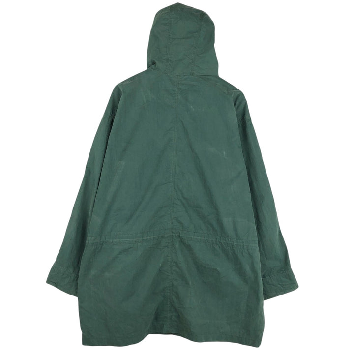Vintage 1990'S LLBean Mountain Parka Shell Jacket, Men's Size XL. cotton green type Vintage Second Hand