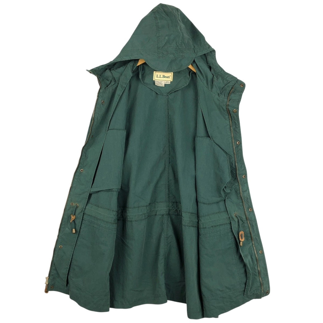 Vintage 1990'S LLBean Mountain Parka Shell Jacket, Men's Size XL. cotton green type Vintage Second Hand