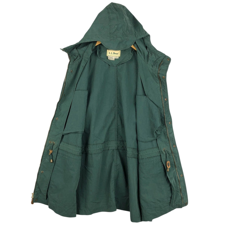 Vintage 1990'S LLBean Mountain Parka Shell Jacket, Men's Size XL. cotton green type Vintage Second Hand
