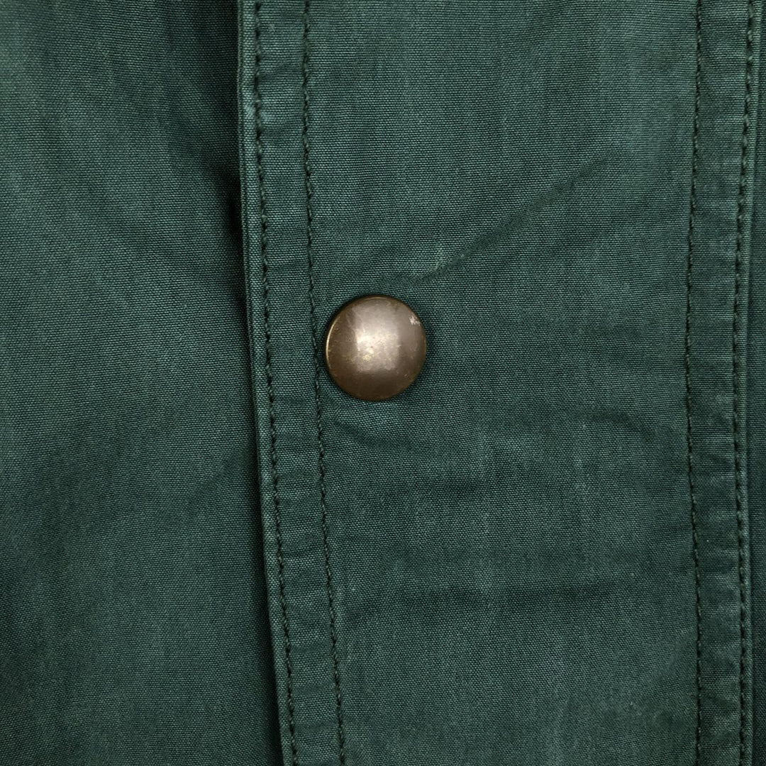 Vintage 1990'S LLBean Mountain Parka Shell Jacket, Men's Size XL. cotton green type Vintage Second Hand