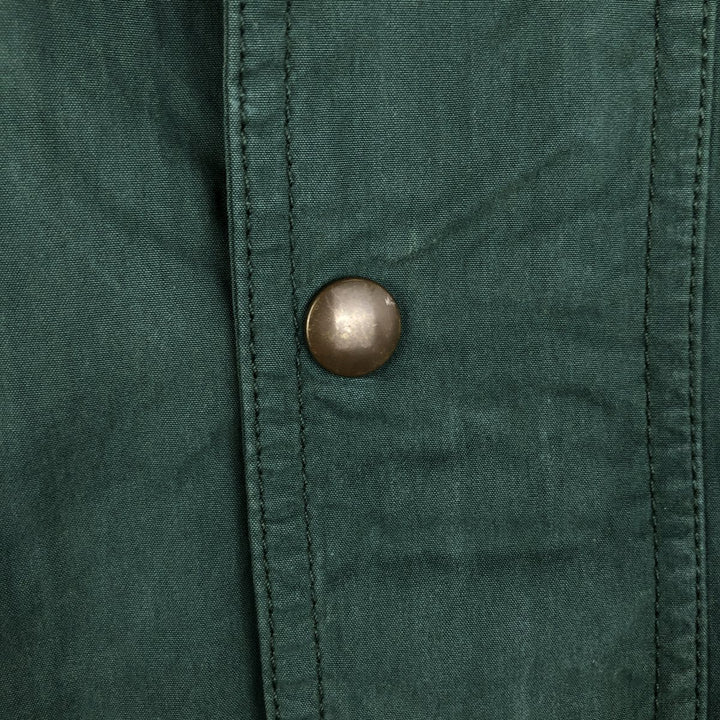 Vintage 1990'S LLBean Mountain Parka Shell Jacket, Men's Size XL. cotton green type Vintage Second Hand