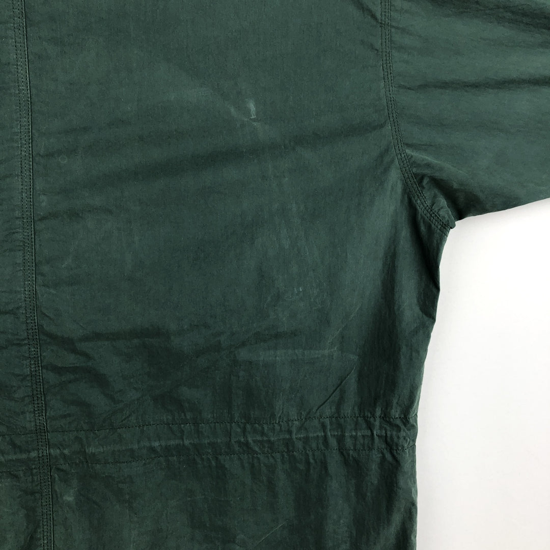 Vintage 1990'S LLBean Mountain Parka Shell Jacket, Men's Size XL. cotton green type Vintage Second Hand