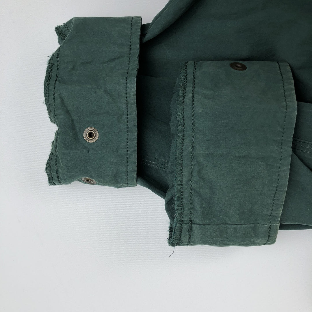 Vintage 1990'S LLBean Mountain Parka Shell Jacket, Men's Size XL. cotton green type Vintage Second Hand