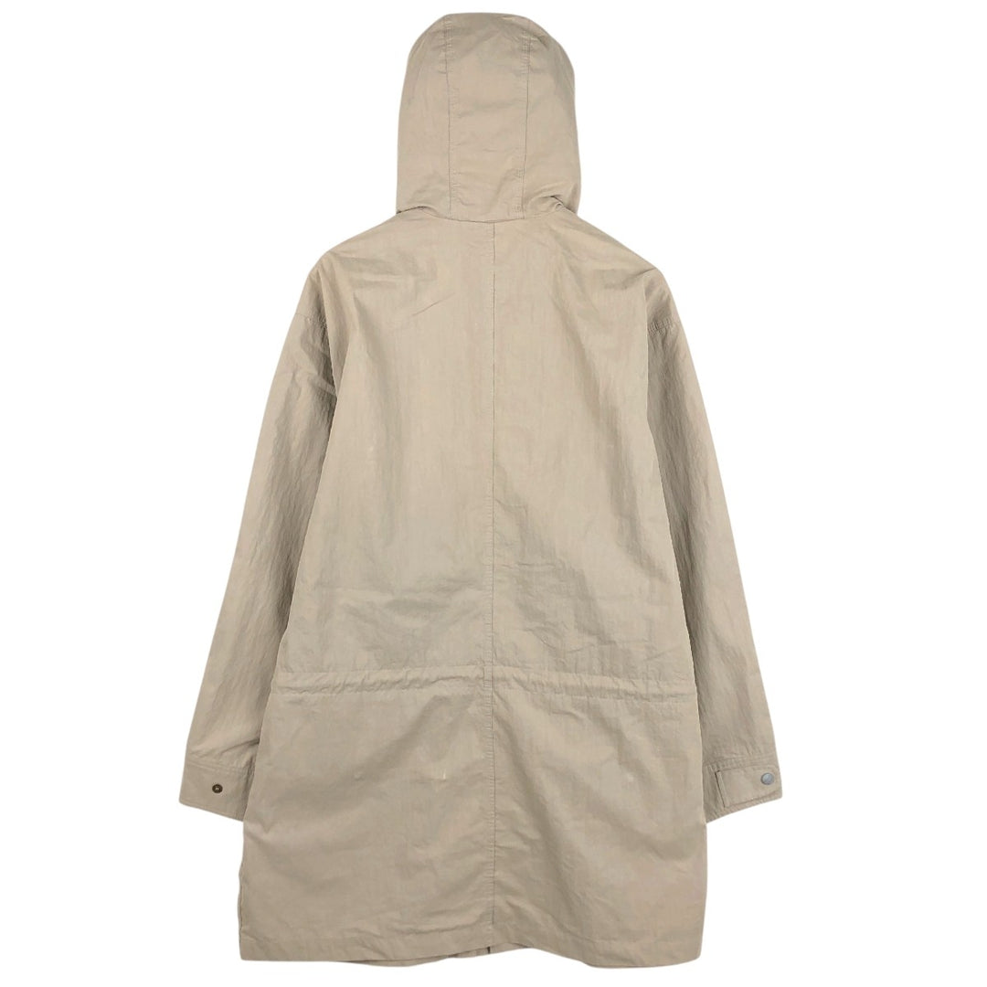 90s-00'S LLBean Mountain Parka Shell Jacket, Men's Size L (approx.), Vintage cotton Beige type Vintage Second Hand