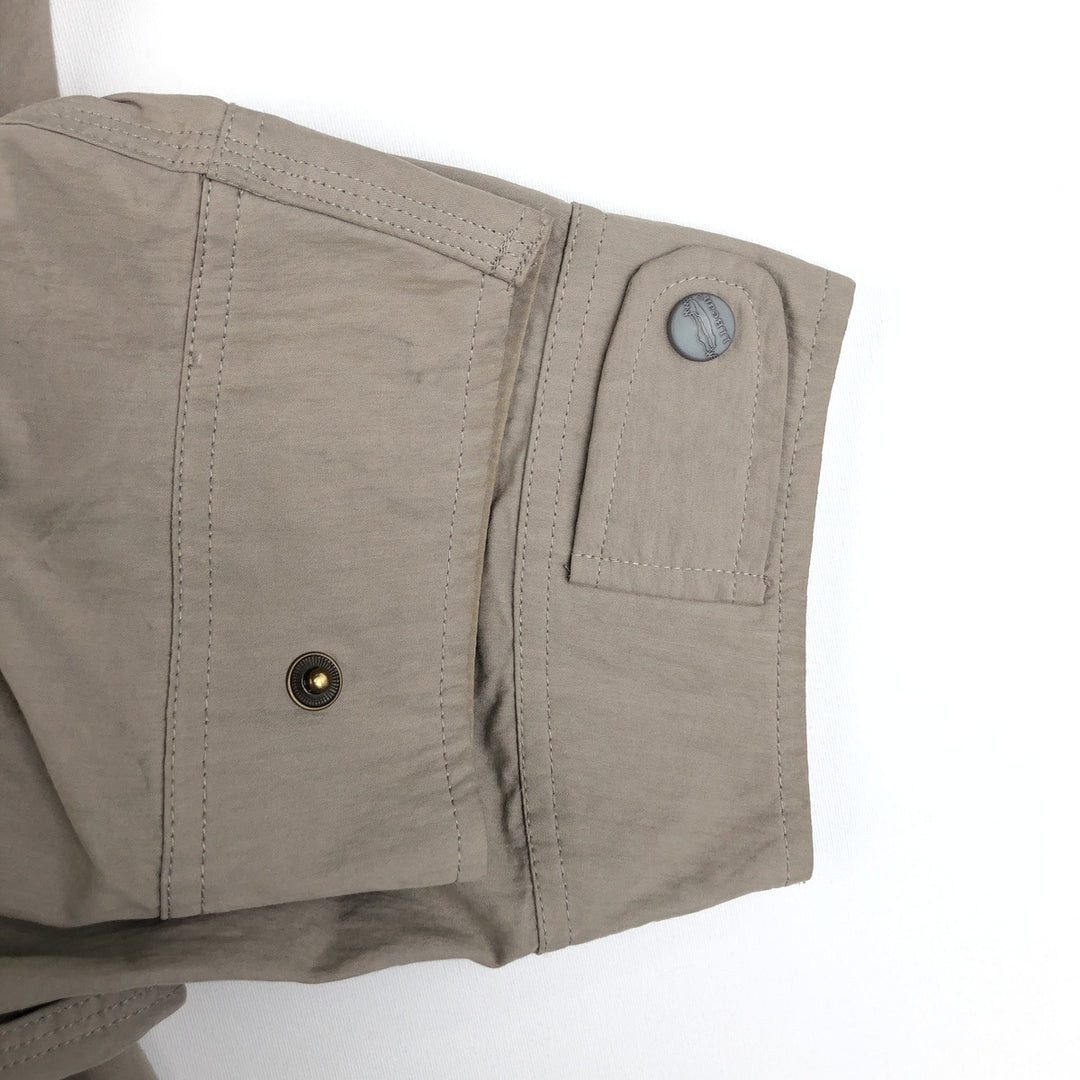 90s-00'S LLBean Mountain Parka Shell Jacket, Men's Size L (approx.), Vintage cotton Beige type Vintage Second Hand