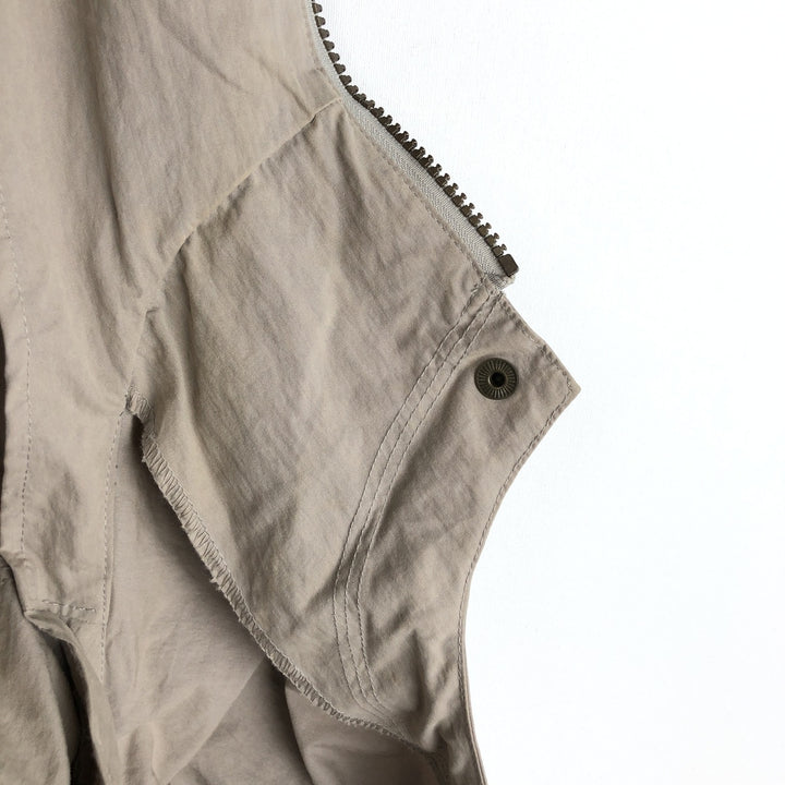 90s-00'S LLBean Mountain Parka Shell Jacket, Men's Size L (approx.), Vintage cotton Beige type Vintage Second Hand
