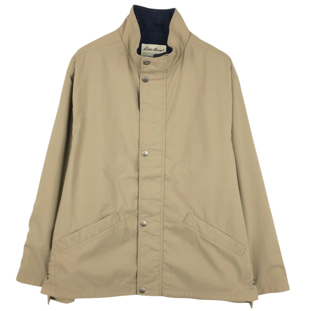 1990'S Eddie Bauer Mountain Jacket Shell Jacket Men's Size M (Vintage) Nylon Beige type Vintage Second Hand