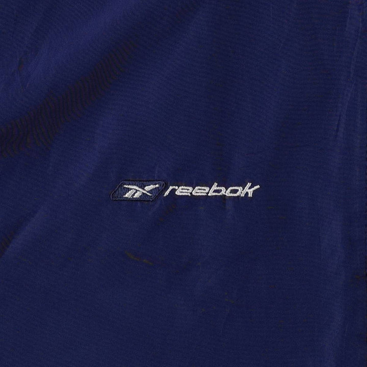 Reebok windbreaker, men's size XXL (equivalent) polyester blue type Vintage Second Hand