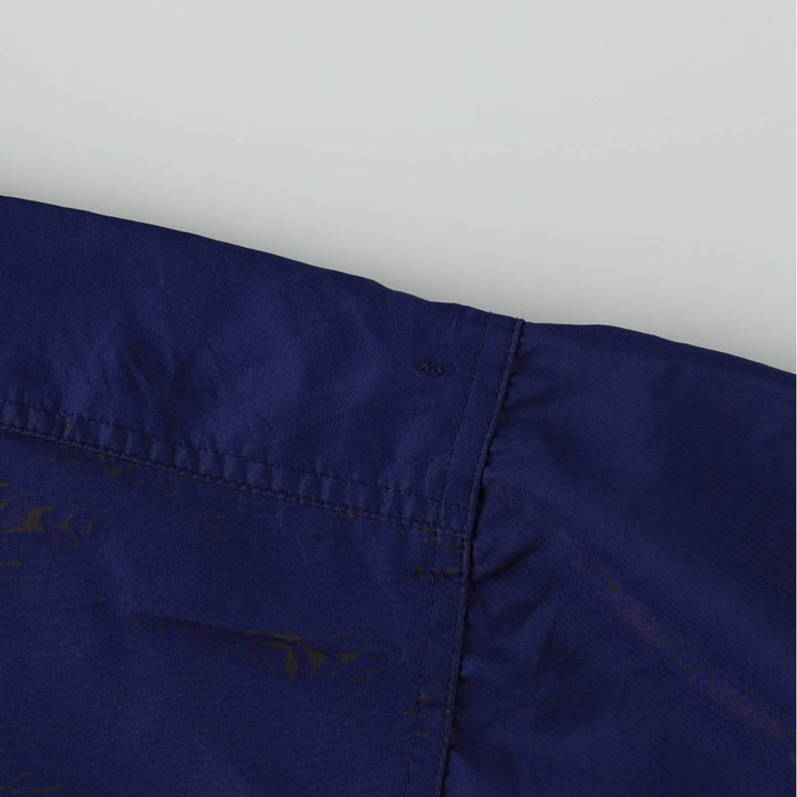 Reebok windbreaker, men's size XXL (equivalent) polyester blue type Vintage Second Hand