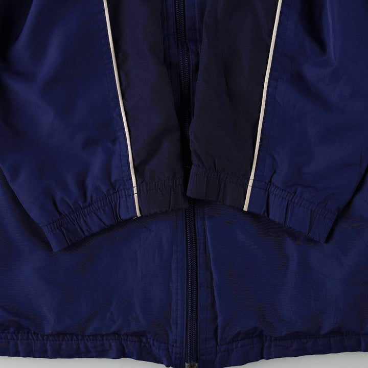 Reebok windbreaker, men's size XXL (equivalent) polyester blue type Vintage Second Hand