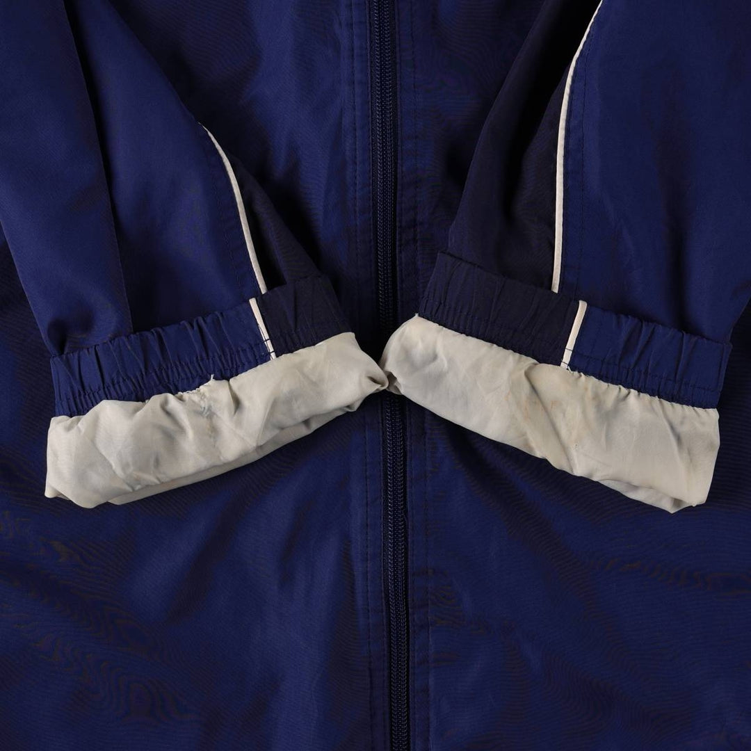 Reebok windbreaker, men's size XXL (equivalent) polyester blue type Vintage Second Hand