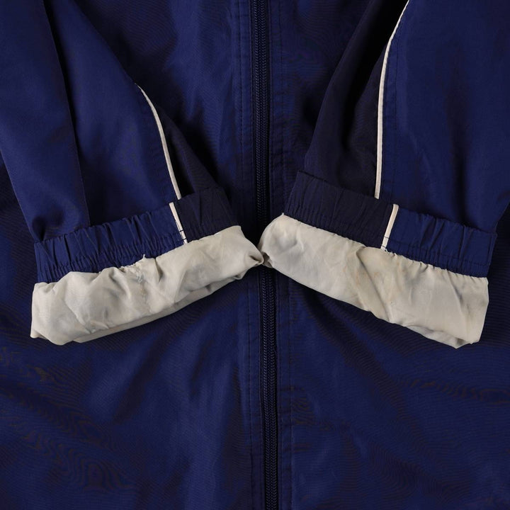Reebok windbreaker, men's size XXL (equivalent) polyester blue type Vintage Second Hand