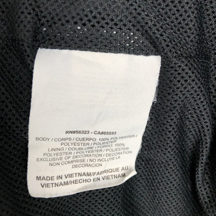Nike windbreaker, men's size L polyester black type Vintage Second Hand