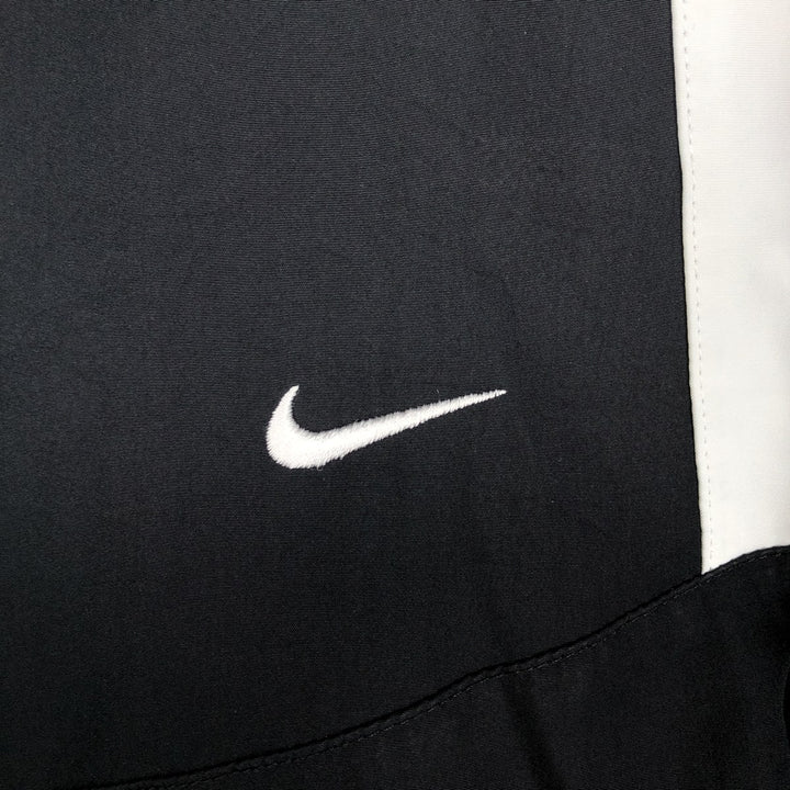 Nike windbreaker, men's size L polyester black type Vintage Second Hand