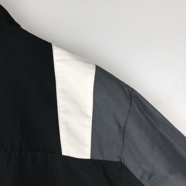 Nike windbreaker, men's size L polyester black type Vintage Second Hand