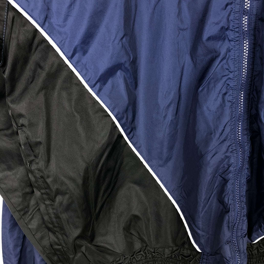 00'S Adidas nylon jacket, men's size L Nylon blue type Vintage Second Hand