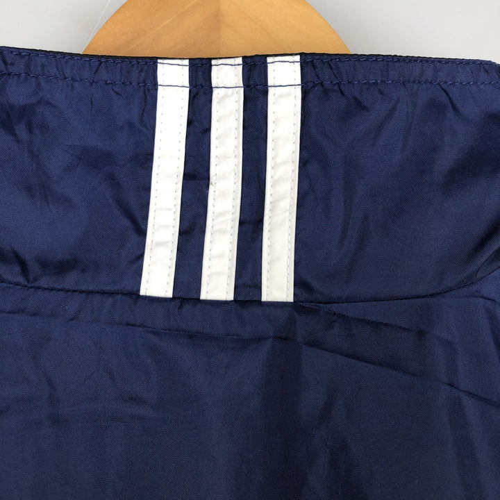 00'S Adidas nylon jacket, men's size L Nylon blue type Vintage Second Hand