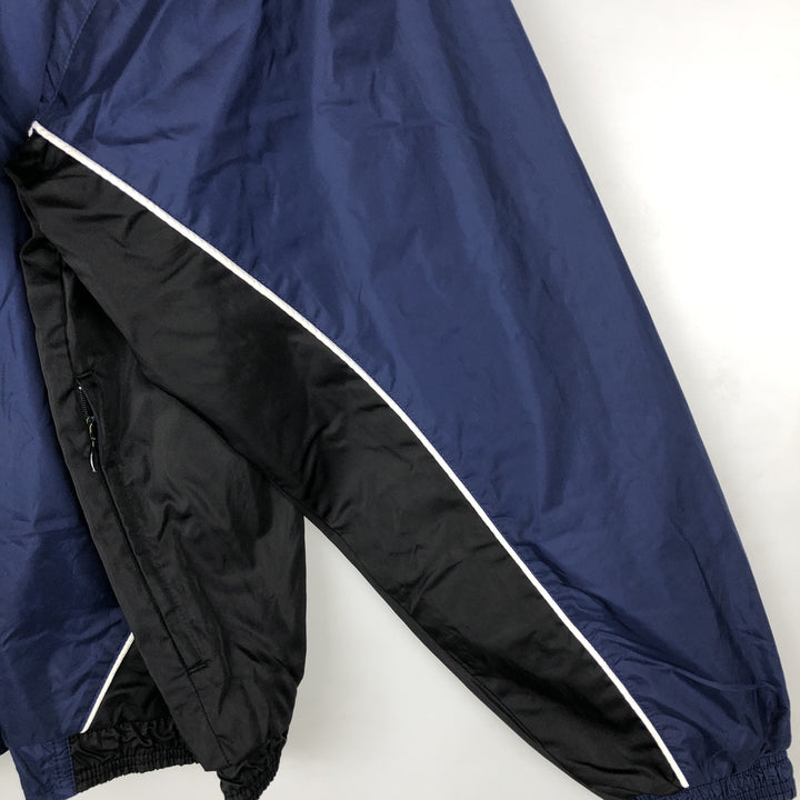 00'S Adidas nylon jacket, men's size L Nylon blue type Vintage Second Hand