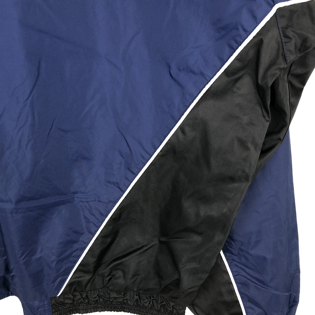 00'S Adidas nylon jacket, men's size L Nylon blue type Vintage Second Hand