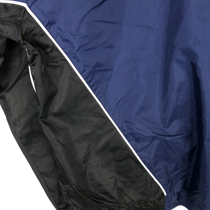 00'S Adidas nylon jacket, men's size L Nylon blue type Vintage Second Hand