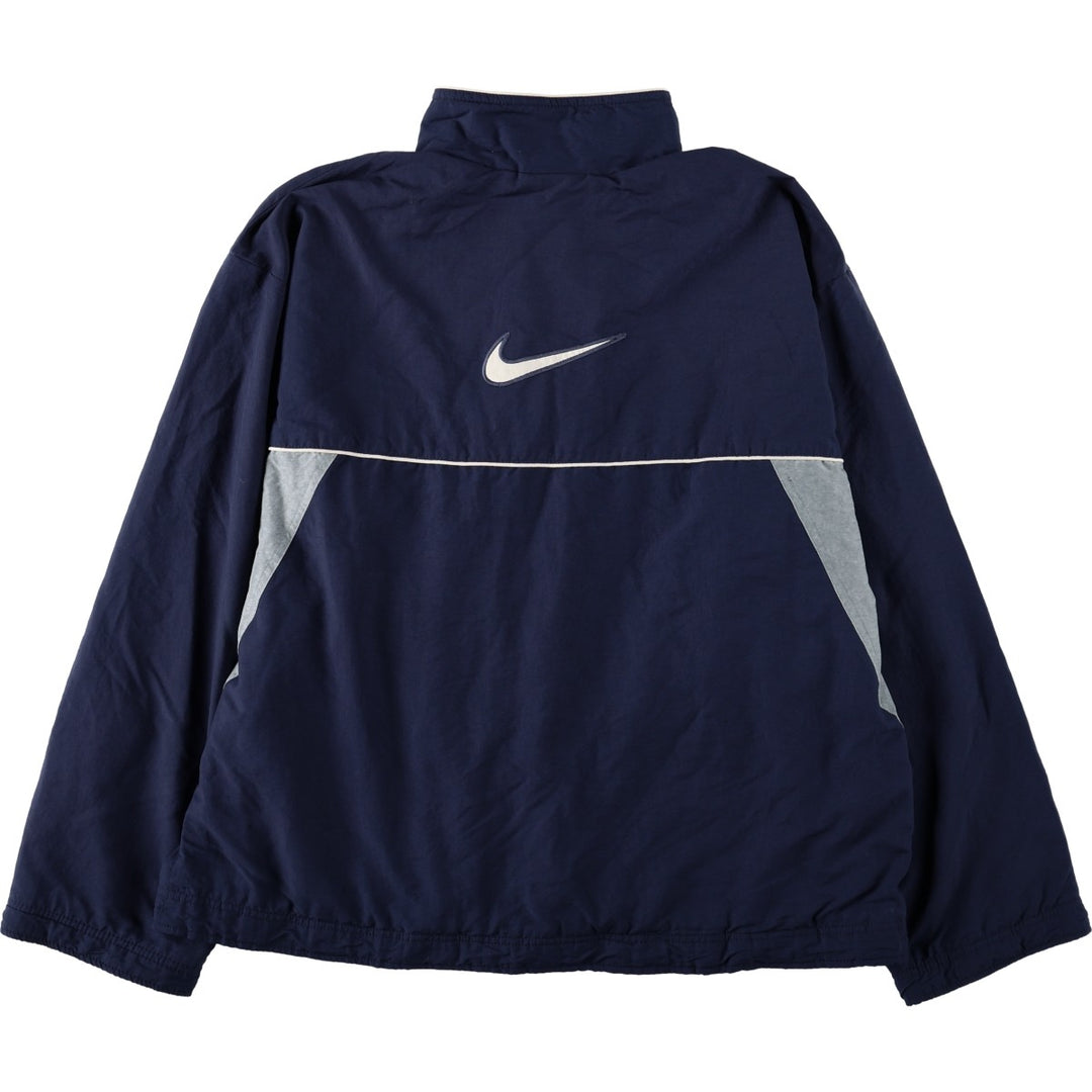 00'S Nike Windbreaker Men's Size L polyester navy blue type Vintage Second Hand