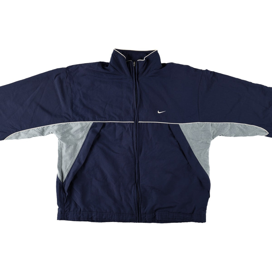00'S Nike Windbreaker Men's Size L polyester navy blue type Vintage Second Hand
