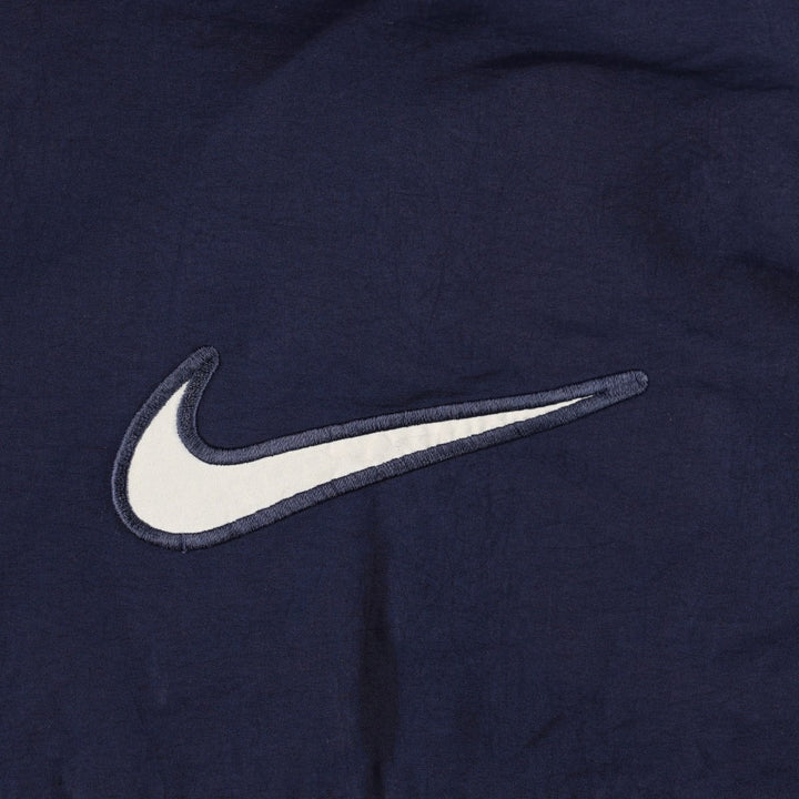 00'S Nike Windbreaker Men's Size L polyester navy blue type Vintage Second Hand