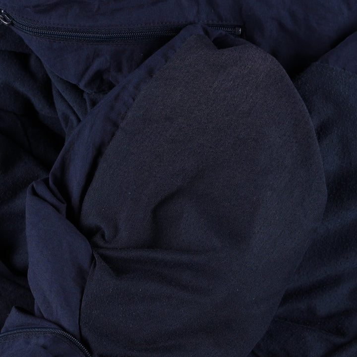 00'S Nike Windbreaker Men's Size L polyester navy blue type Vintage Second Hand