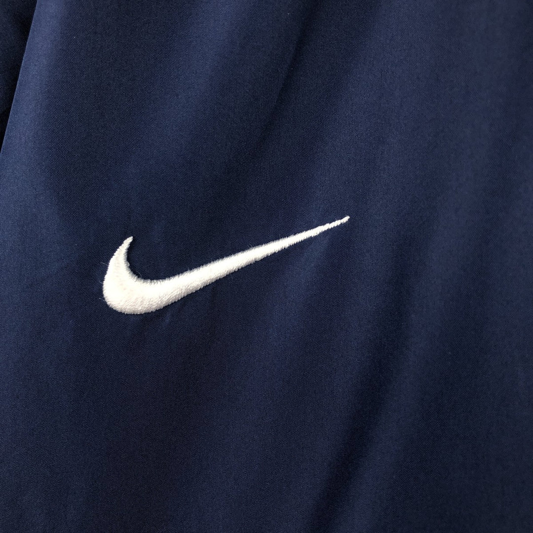 2000'S Nike Team College Windbreaker, Men's Size L (approx.) polyester navy blue type Vintage Second Hand