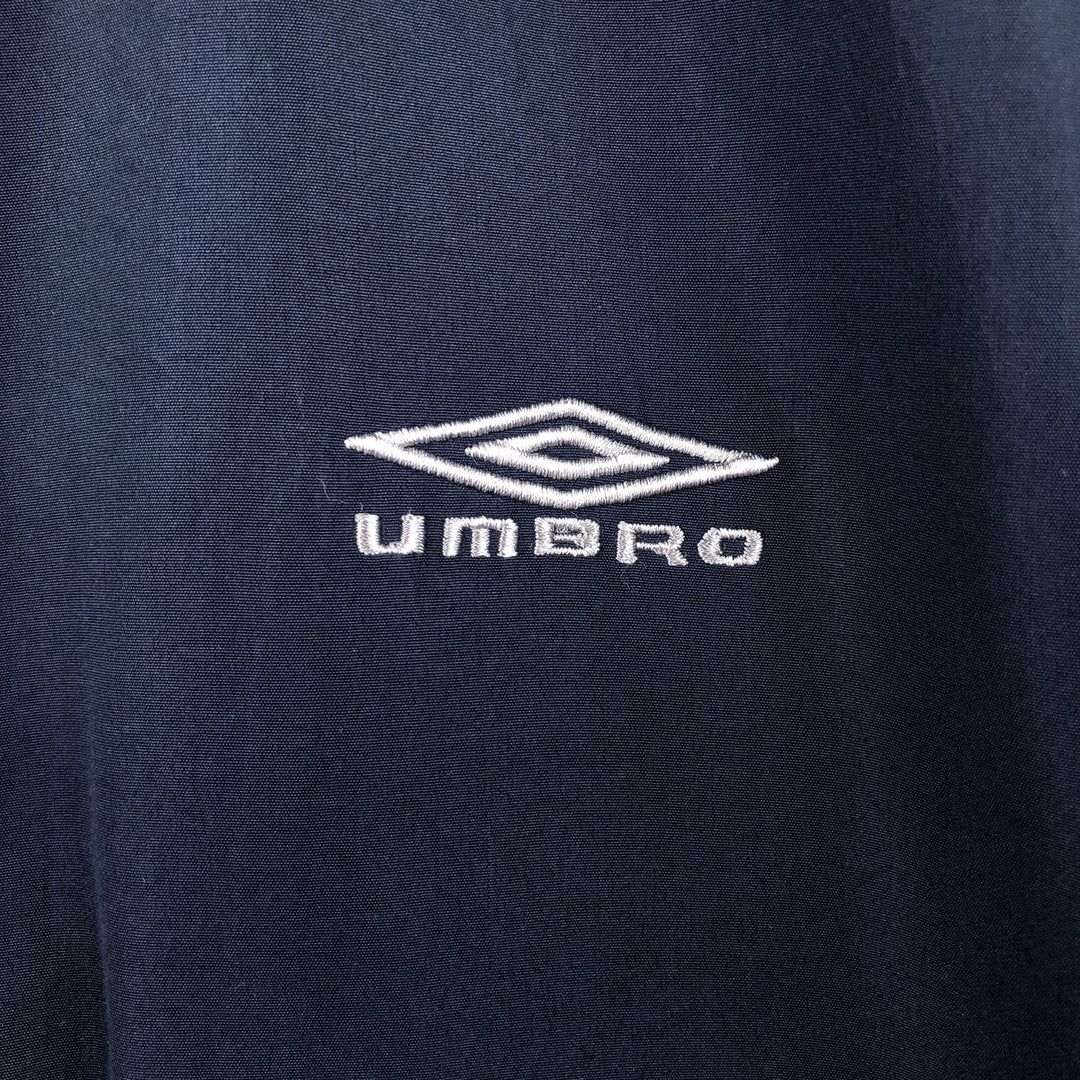 Umbro UMBRO windbreaker, men's size XL polyester navy blue type Vintage Second Hand