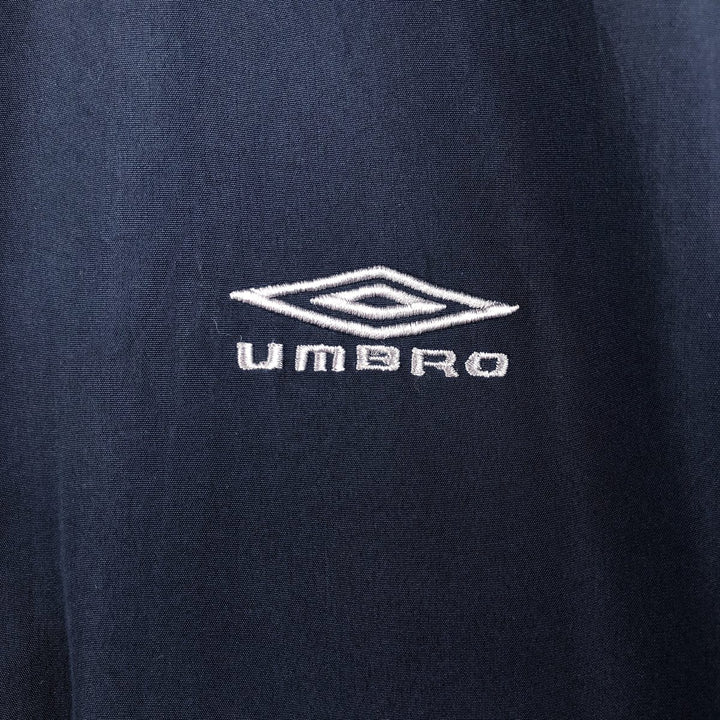Umbro UMBRO windbreaker, men's size XL polyester navy blue type Vintage Second Hand