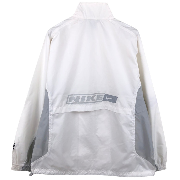 00'S Nike Windbreaker Men's M size polyester white type Vintage Second Hand