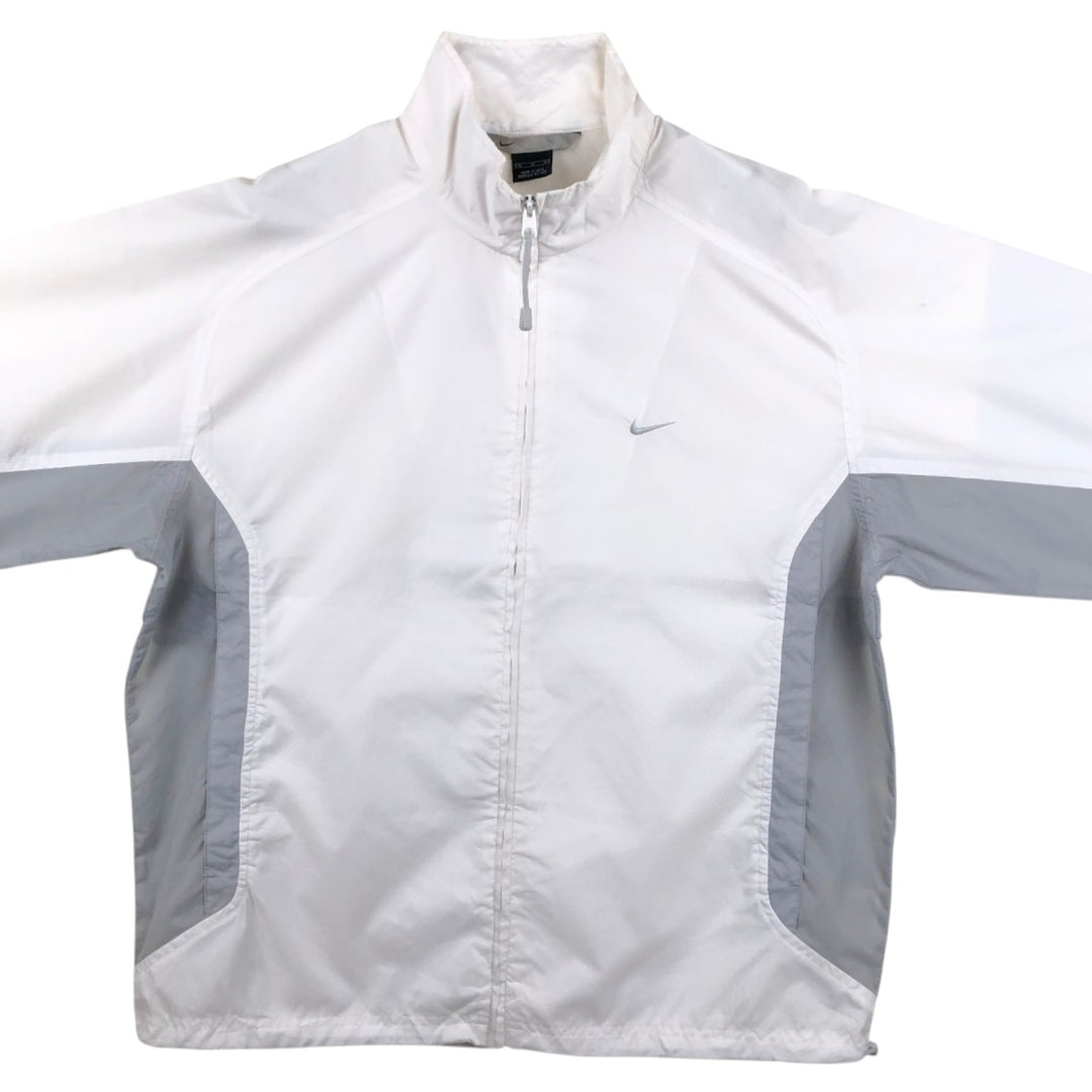 00'S Nike Windbreaker Men's M size polyester white type Vintage Second Hand